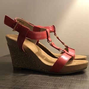 NWOT- A2 by Areosoles Wedge Sandals